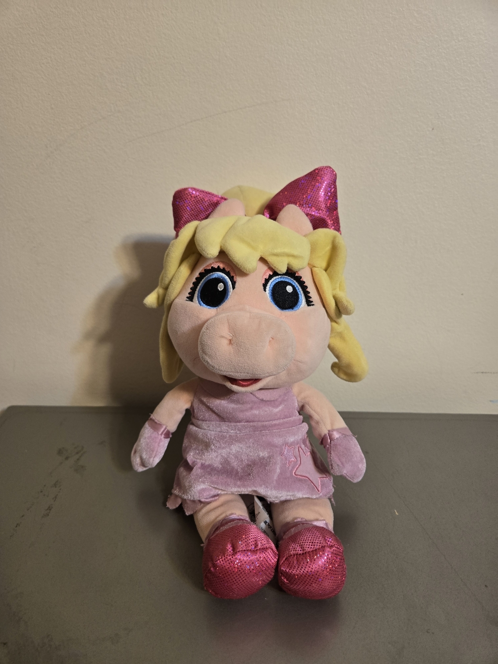Disney Store Exclusive Muppet Babies Baby Miss Piggy 12” Plush Toy